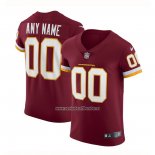 Camiseta NFL Elite Washington Commanders Personalizada Vapor Untouchable Rojo