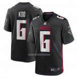 Camiseta NFL Game Atlanta Falcons Younghoe Koo 6 Negro