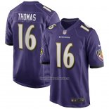 Camiseta NFL Game Baltimore Ravens Anthony Thomas Violeta