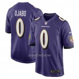 Camiseta NFL Game Baltimore Ravens David Ojabo 2022 NFL Draft Pick Violeta