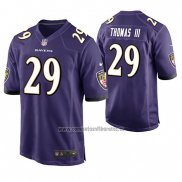 Camiseta NFL Game Baltimore Ravens Earl Thomas III Violeta