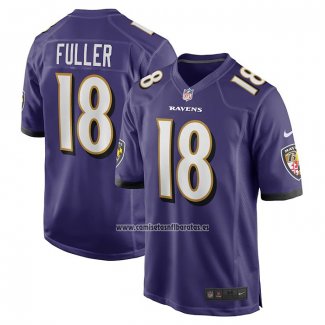 Camiseta NFL Game Baltimore Ravens Kyle Fuller Violeta