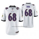 Camiseta NFL Game Baltimore Ravens Matt Skura Blanco