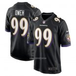 Camiseta NFL Game Baltimore Ravens Odafe Oweh Negro
