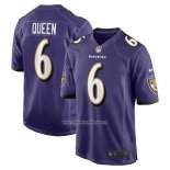 Camiseta NFL Game Baltimore Ravens Patrick Queen Violeta