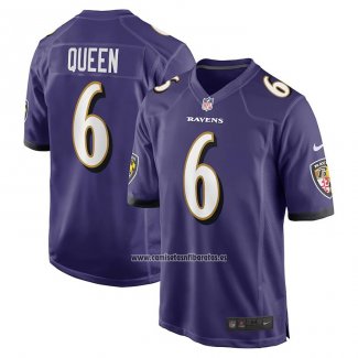 Camiseta NFL Game Baltimore Ravens Patrick Queen Violeta