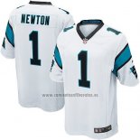 Camiseta NFL Game Carolina Panthers Newton Blanco