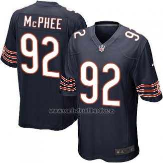 Camiseta NFL Game Chicago Bears McPhee Blanco Negro