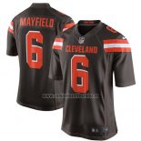 Camiseta NFL Game Cleveland Browns 6 Baker Mayfield 2018 Draft Pick
