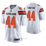 Camiseta NFL Game Cleveland Browns Sione Takitaki Blanco