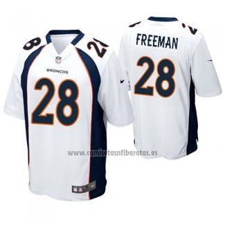 Camiseta NFL Game Denver Broncos Royce Freeman Blanco