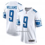 Camiseta NFL Game Detroit Lions Jameson Williams Blanco