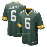 Camiseta NFL Game Green Bay Packers Kurt Benkert 6 Verde