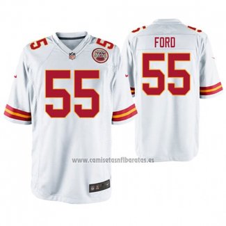 Camiseta NFL Game Kansas City Chiefs Dee Ford Blanco