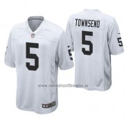 Camiseta NFL Game Las Vegas Raiders Johnny Townsend Blanco