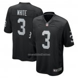 Camiseta NFL Game Las Vegas Raiders Zamir White Negro