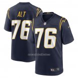 Camiseta NFL Game Los Angeles Chargers Joe Alt 2024 NFL Draft First Round Pick Azul