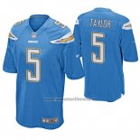 Camiseta NFL Game Los Angeles Chargers Tyrod Taylor Powder Azul