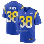 Camiseta NFL Game Los Angeles Rams Jordan Jones Primera Azul