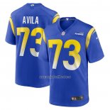 Camiseta NFL Game Los Angeles Rams Steve Avila Primera Azul
