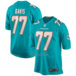 Camiseta NFL Game Miami Dolphins Jesse Davis Verde