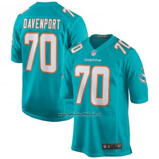 Camiseta NFL Game Miami Dolphins Julien Davenport Verde