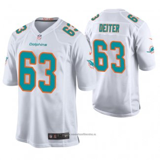 Camiseta NFL Game Miami Dolphins Michael Deiter Blanco