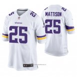 Camiseta NFL Game Minnesota Vikings Alexander Mattison Blanco