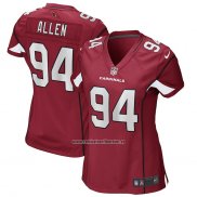 Camiseta NFL Game Mujer Arizona Cardinals Zach Allen Rojo