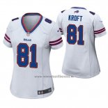 Camiseta NFL Game Mujer Buffalo Bills Tyler Kroft Blanco