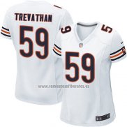 Camiseta NFL Game Mujer Chicago Bears Trevathan Blanco