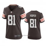 Camiseta NFL Game Mujer Cleveland Browns Austin Hooper 2020 Marron