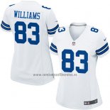 Camiseta NFL Game Mujer Dallas Cowboys Williams Blanco