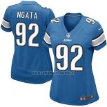 Camiseta NFL Game Mujer Detroit Lions Ngata Azul