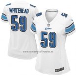 Camiseta NFL Game Mujer Detroit Lions Whitehead Blanco