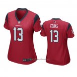 Camiseta NFL Game Mujer Houston Texans Brandin Cooks Rojo