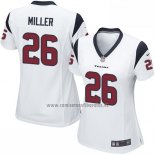 Camiseta NFL Game Mujer Houston Texans Miller Blanco