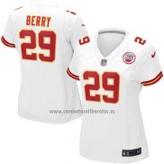 Camiseta NFL Game Mujer Kansas City Chiefs Berry Blanco