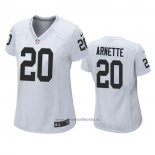 Camiseta NFL Game Mujer Las Vegas Raiders Damon Arnette Blanco