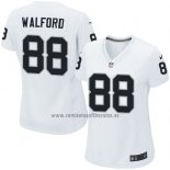 Camiseta NFL Game Mujer Las Vegas Raiders Walford Blanco