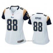 Camiseta NFL Game Mujer Los Angeles Rams Brycen Hopkins Blanco