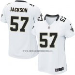 Camiseta NFL Game Mujer New Orleans Saints Jackson Blanco