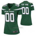 Camiseta NFL Game Mujer New York Jets Personalizada Game Verde