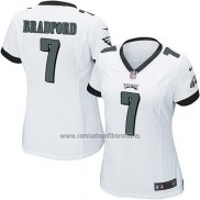 Camiseta NFL Game Mujer Philadelphia Eagles Bradford Blanco