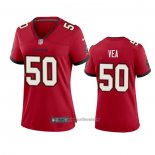 Camiseta NFL Game Mujer Tampa Bay Buccaneers Vita Vea 2020 Rojo