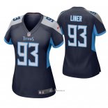 Camiseta NFL Game Mujer Tennessee Titans Dee Liner Azul2