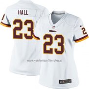 Camiseta NFL Game Mujer Washington Commanders Hall Blanco