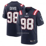 Camiseta NFL Game New England Patriots Carl Davis Azul