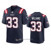Camiseta NFL Game New England Patriots Joejuan Williams 2020 Azul