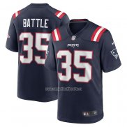 Camiseta NFL Game New England Patriots Miles Battle Azul